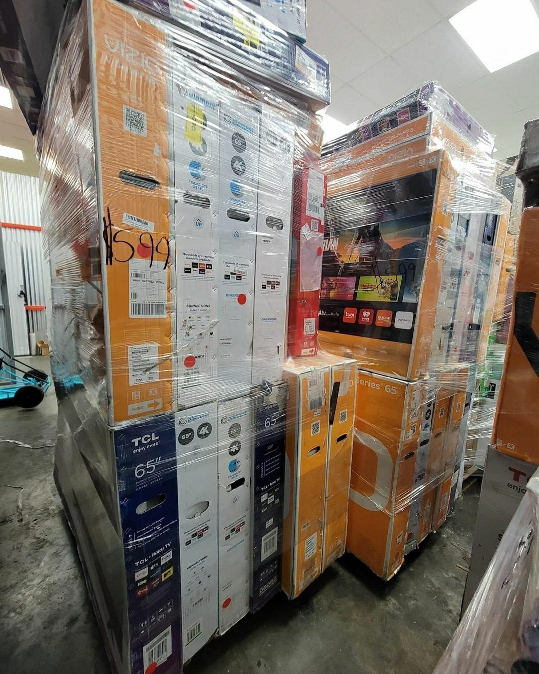 Original Quality Brands TV Pallets Original Quality Brands TV Pallets