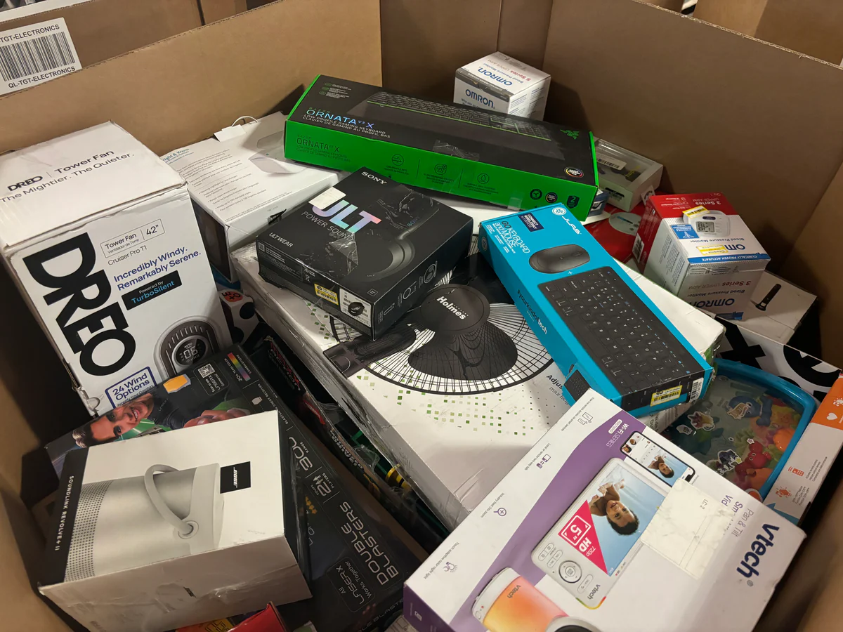 Wholesale Tested Electronics & Appliances Pallet – Mixed Consumer Items Wholesale Tested Electronics & Appliances Pallet – Mixed Consumer Items