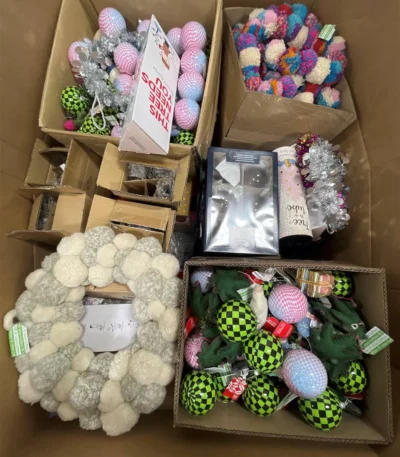 Assorted Christmas Ornaments Retail