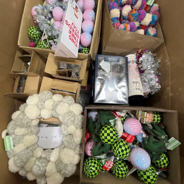 Assorted Christmas Ornaments Retail