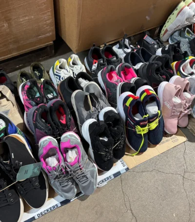 Wholesale Brand New Designer Shoe Pallet – 500 Pairs Premium Footwear for Resellers