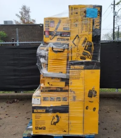 DeWalt bulk tools distributor pallets