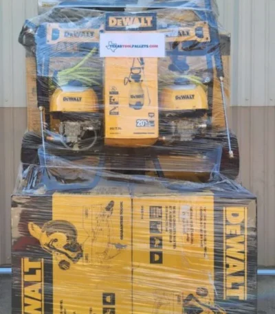 DeWalt overstock pallets supplier