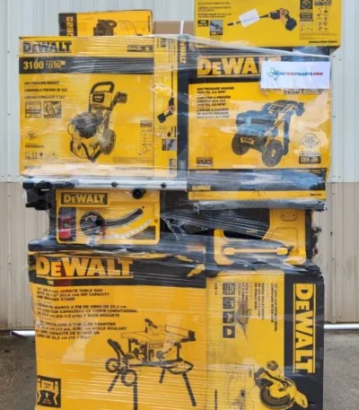 DeWalt inventory liquidation pallets