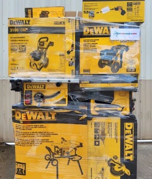 DeWalt inventory liquidation pallets