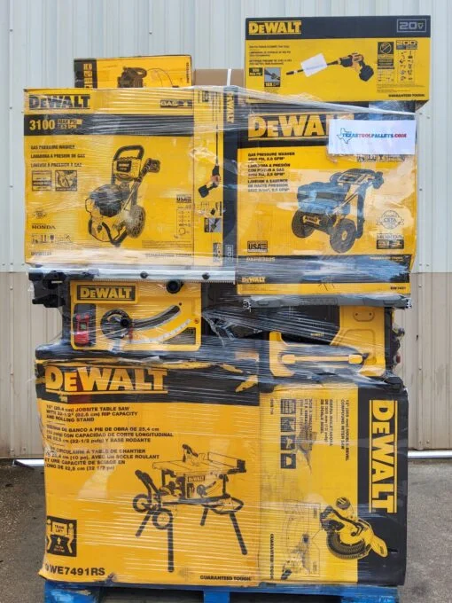 DeWalt inventory liquidation pallets