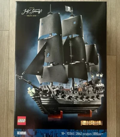 Lego 10365 POTC Black Pearl Jack Sparrow’s Pirate Ship In Hand! Ships Fast!