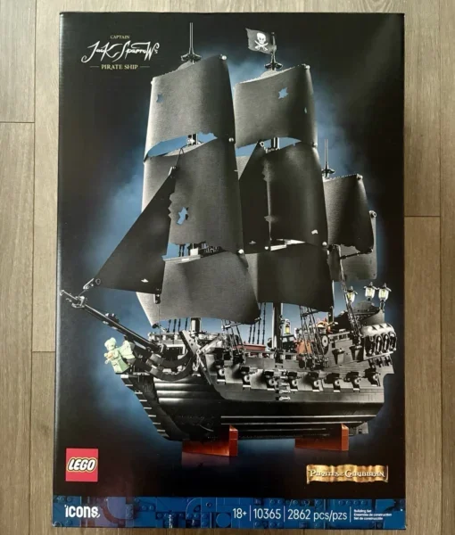 Lego 10365 POTC Black Pearl Jack Sparrow’s Pirate Ship In Hand! Ships Fast!