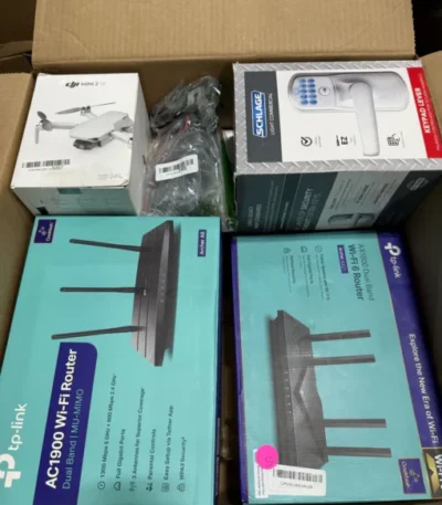 AMZ Electronics – 175 Items – €29,131.30 MSRP – PALLET – RETURNS