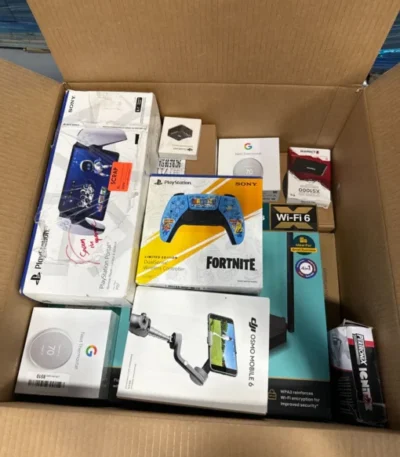 AMZ Electronics – 20 Items – €3,074.92 MSRP – BOX – RETURNS