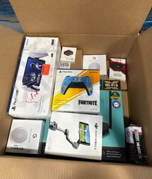 AMZ Electronics – 20 Items – €3,074.92 MSRP – BOX – RETURNS
