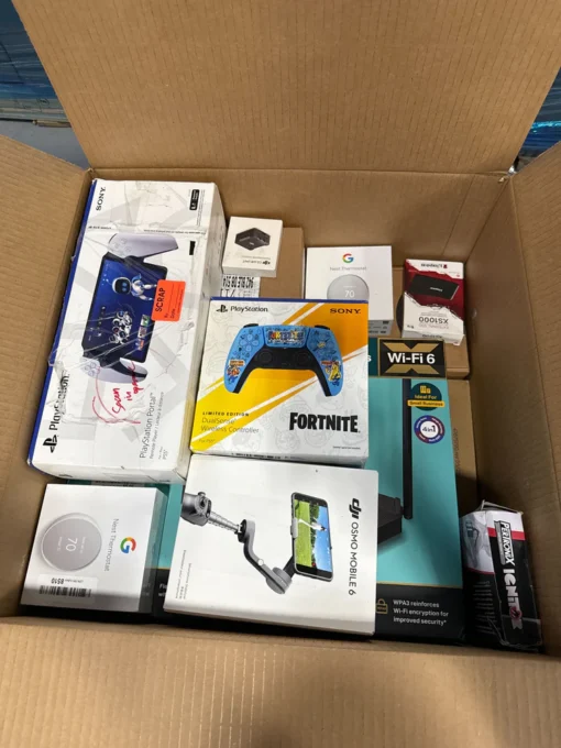 AMZ Electronics – 20 Items – €3,074.92 MSRP – BOX – RETURNS AMZ Electronics – 20 Items – €3,074.92 MSRP – BOX – RETURNS