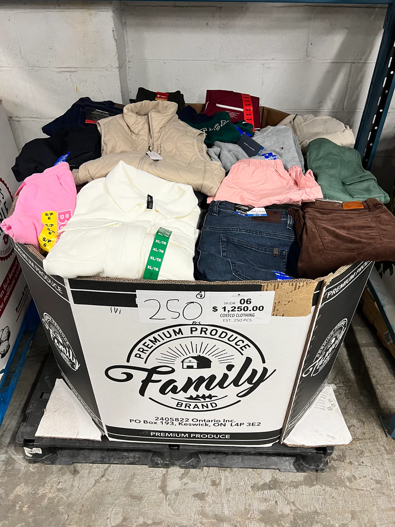 Brand Name Clothing #6 – 250pcs