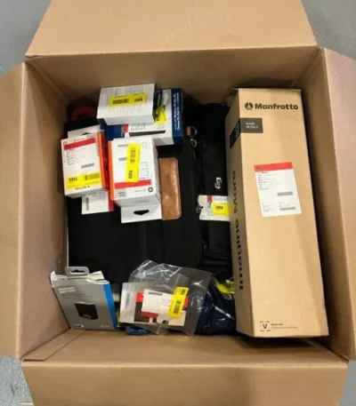 BOX OF RETURNS (Electronics) – ITEMS 28 – MSRP €1,504.53