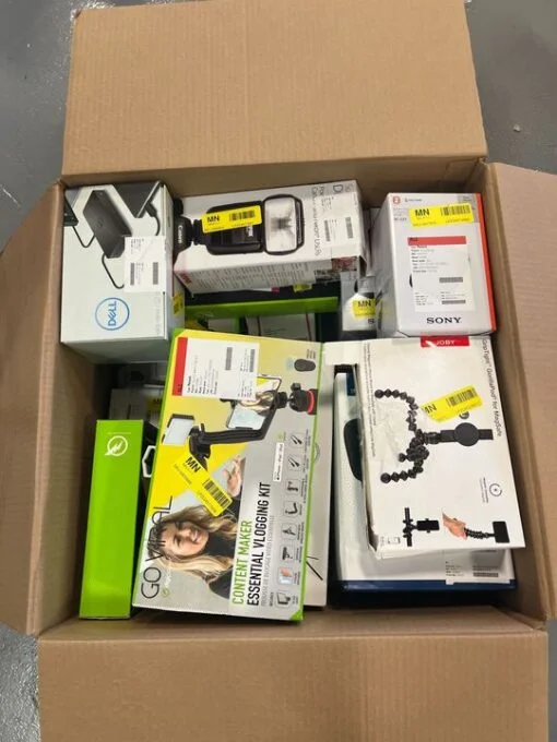 BOX OF RETURNS (Electronics) – ITEMS 23 – MSRP €1,345.75 BOX OF RETURNS (Electronics) – ITEMS 23 – MSRP €1,345.75