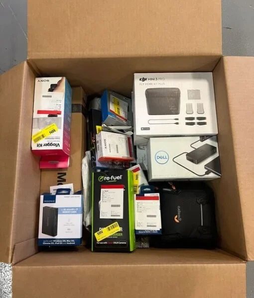 BOX OF RETURNS (Electronics) – ITEMS 17 – MSRP €1,543.81