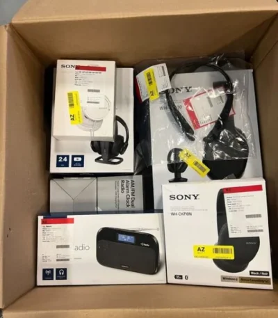BOX OF RETURNS (Electronics) – ITEMS 17 – MSRP €1,589.84