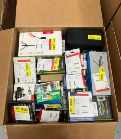 BOX OF RETURNS (Electronics) – ITEMS 47 – MSRP €2,241.02
