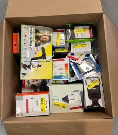 BOX OF RETURNS (Electronics) – ITEMS 31 – MSRP €1,240.51