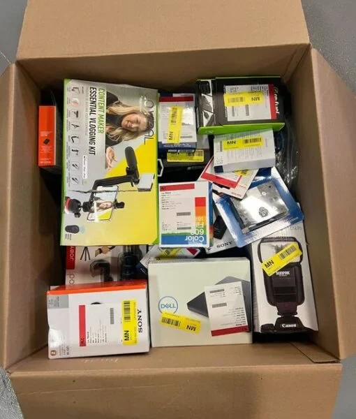 BOX OF RETURNS (Electronics) – ITEMS 31 – MSRP €1,240.51