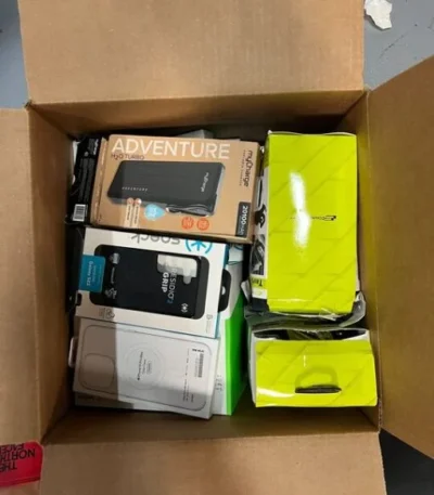 BOX OF RETURNS (Electronics) – ITEMS 25 – MSRP €1,243.73