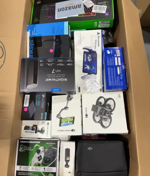 AMZ Electronics – 171 Items – €32,431.50 MSRP – PALLET – RETURNS