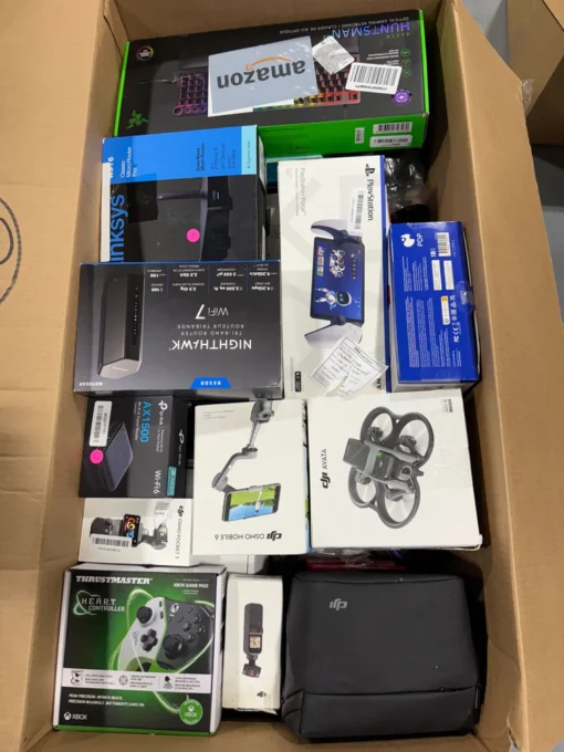 AMZ Electronics – 171 Items – €32,431.50 MSRP – PALLET – RETURNS AMZ Electronics – 171 Items – €32,431.50 MSRP – PALLET – RETURNS