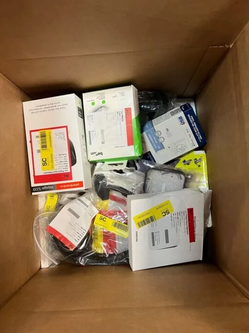 BOX OF RETURNS (Electronics) – ITEMS 24 – MSRP €1,525.79 BOX OF RETURNS (Electronics) – ITEMS 24 – MSRP €1,525.79