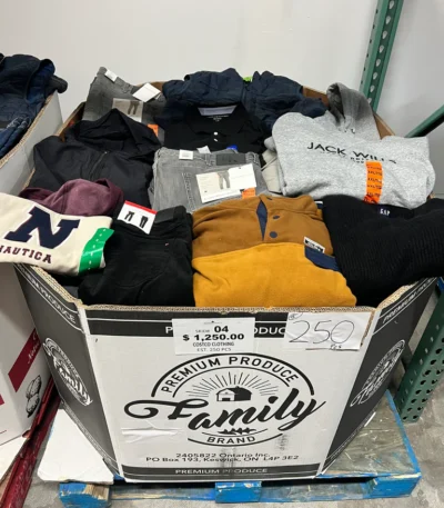 Brand Name Clothing #4 – 250pcs