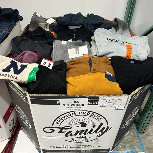 Brand Name Clothing #4 – 250pcs