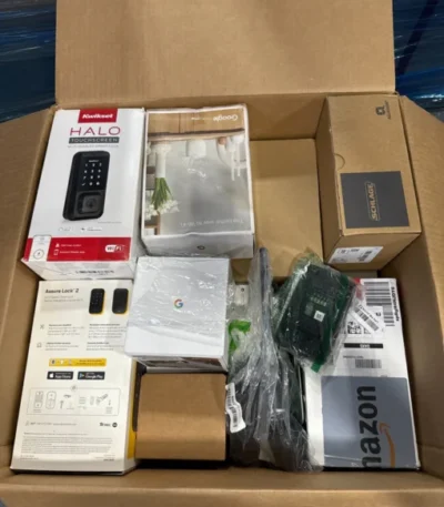 AMZ Electronics – 18 items – Recommended retail price: 412560.51 – Packaging – Returns