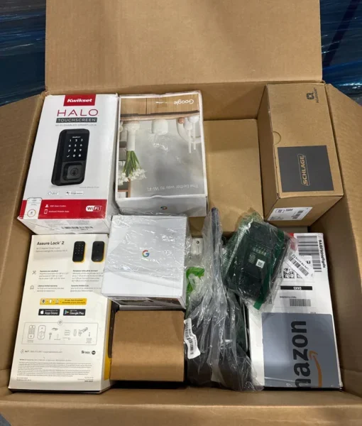 AMZ Electronics – 18 items – Recommended retail price: 412560.51 – Packaging – Returns