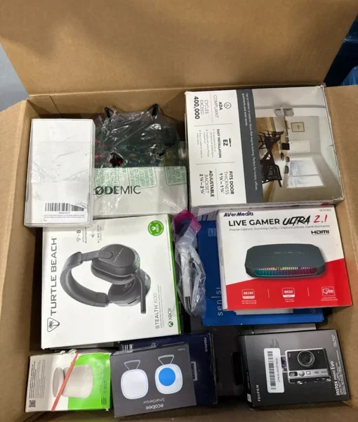 AMZ Electronics – 17 Items – €2,969.81 MSRP – BOX – RETURNS