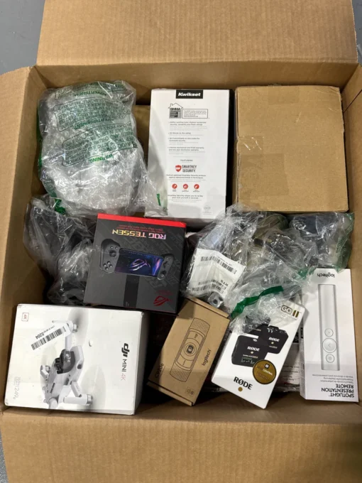 AMZ Electronics – 20 Items – €3,457.02 MSRP – BOX – RETURNS AMZ Electronics – 20 Items – €3,457.02 MSRP – BOX – RETURNS