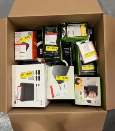 BOX OF RETURNS (Electronics) – ITEMS 24- MSRP €1,544.56