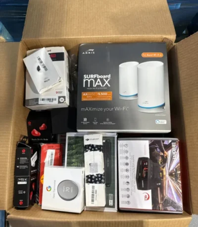 AMZ Electronics – 21 Items – €3,920.73 MSRP – BOX – RETURNS