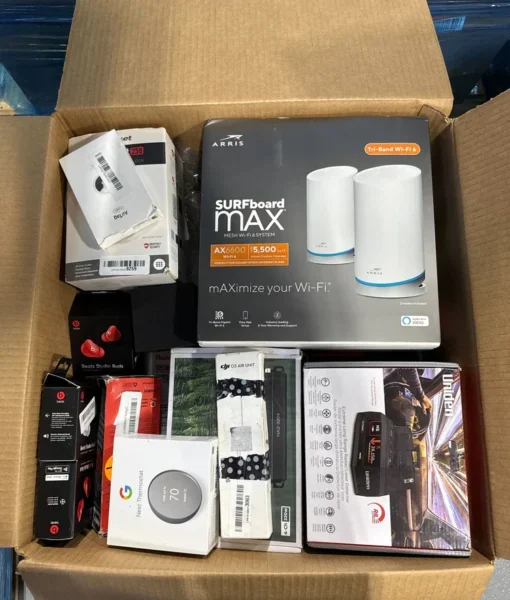 AMZ Electronics – 21 Items – €3,920.73 MSRP – BOX – RETURNS