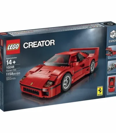 LEGO 10248 Creator Ferrari F40 – Brand New In Sealed Box – Retired Set