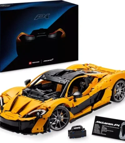 LEGO Technic McLaren P1 Model Car for Adults, Hyper Racing Car, Model Kit, 42172