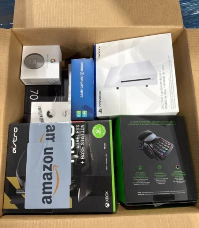 AMZ Electronics – 20 Items – €3,412.33 MSRP – BOX – RETURNS