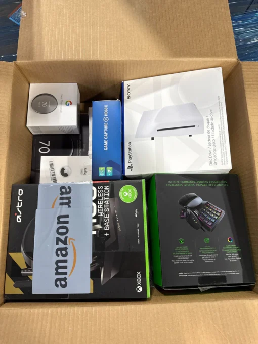 AMZ Electronics – 20 Items – €3,412.33 MSRP – BOX – RETURNS AMZ Electronics – 20 Items – €3,412.33 MSRP – BOX – RETURNS