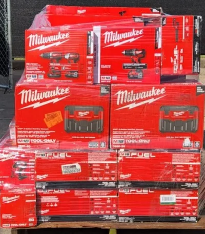 Milwaukee Tools Pallets – Professional Power Tools Wholesale for Resellers in the Australia and Europe