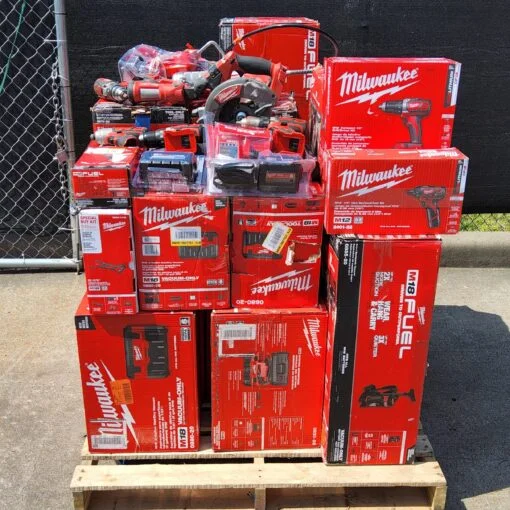 Milwaukee Tools Liquidation Pallets – Branded Power Tools for Dealers in the Australia & EU