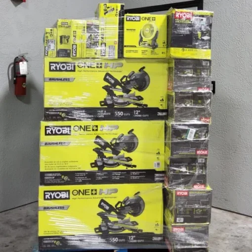 Ryobi Power Tools Wholesale Pallets – DIY and Professional Tools for Resellers in the Australia and Europe