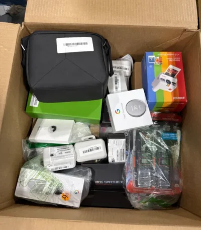 AMZ Electronics – 24 Items – €4,668.68 MSRP – BOX – RETURNS