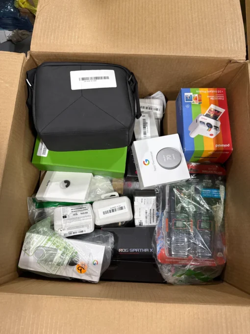 AMZ Electronics – 24 Items – €4,668.68 MSRP – BOX – RETURNS AMZ Electronics – 24 Items – €4,668.68 MSRP – BOX – RETURNS
