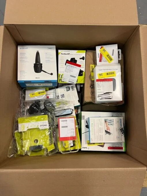 BOX OF RETURNS (Electronics) – ITEMS 24 – MSRP €1,356.79 BOX OF RETURNS (Electronics) – ITEMS 24 – MSRP €1,356.79
