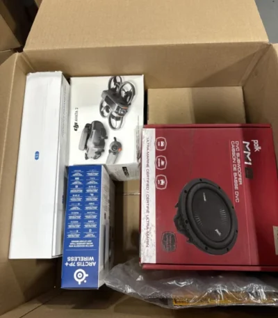 AMZ Electronics – 7 Items – €2,122.61 MSRP – BOX – RETURNS