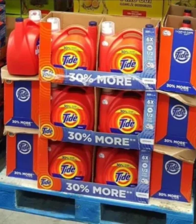 wholesale laundry detergent pallets